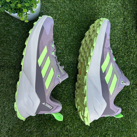 ADIDAS Terrex Free Hiker (Women)
Fig/ Green Spark/ Charcoal 9.5 gently used - Picture 9 of 16